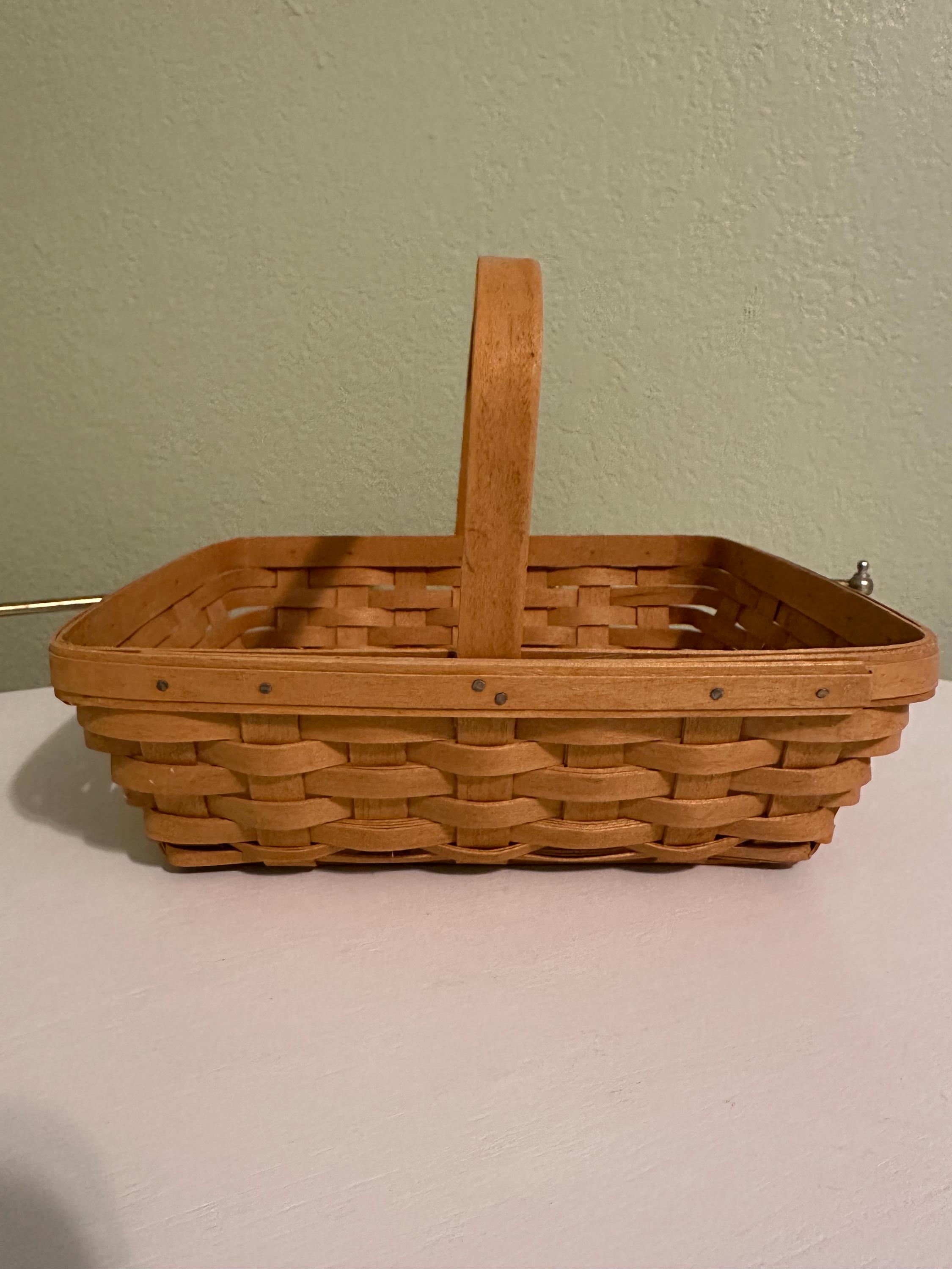 2005 Square Longaberger Basket - Etsy
