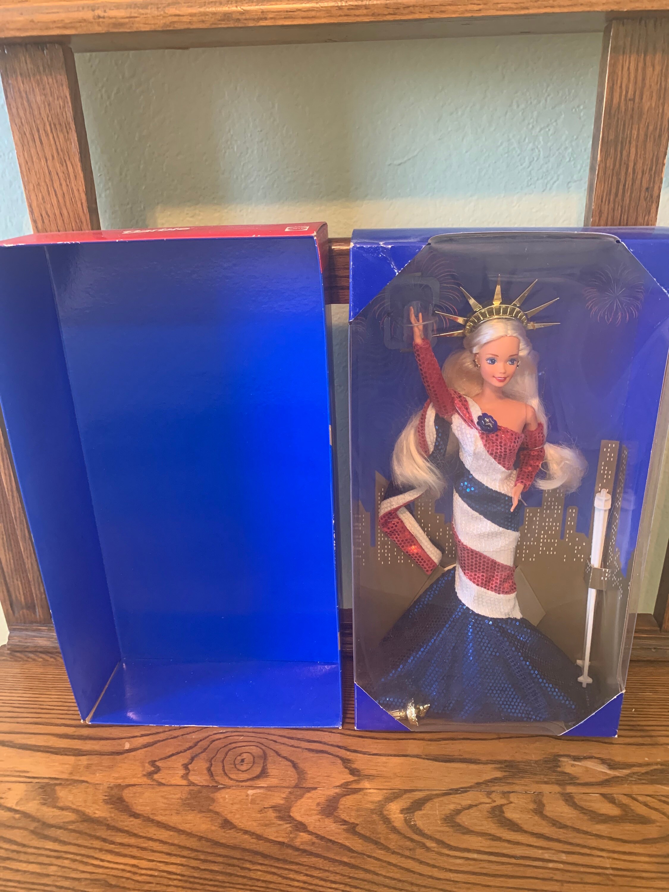 1995 Statue of Liberty Barbie Etsy
