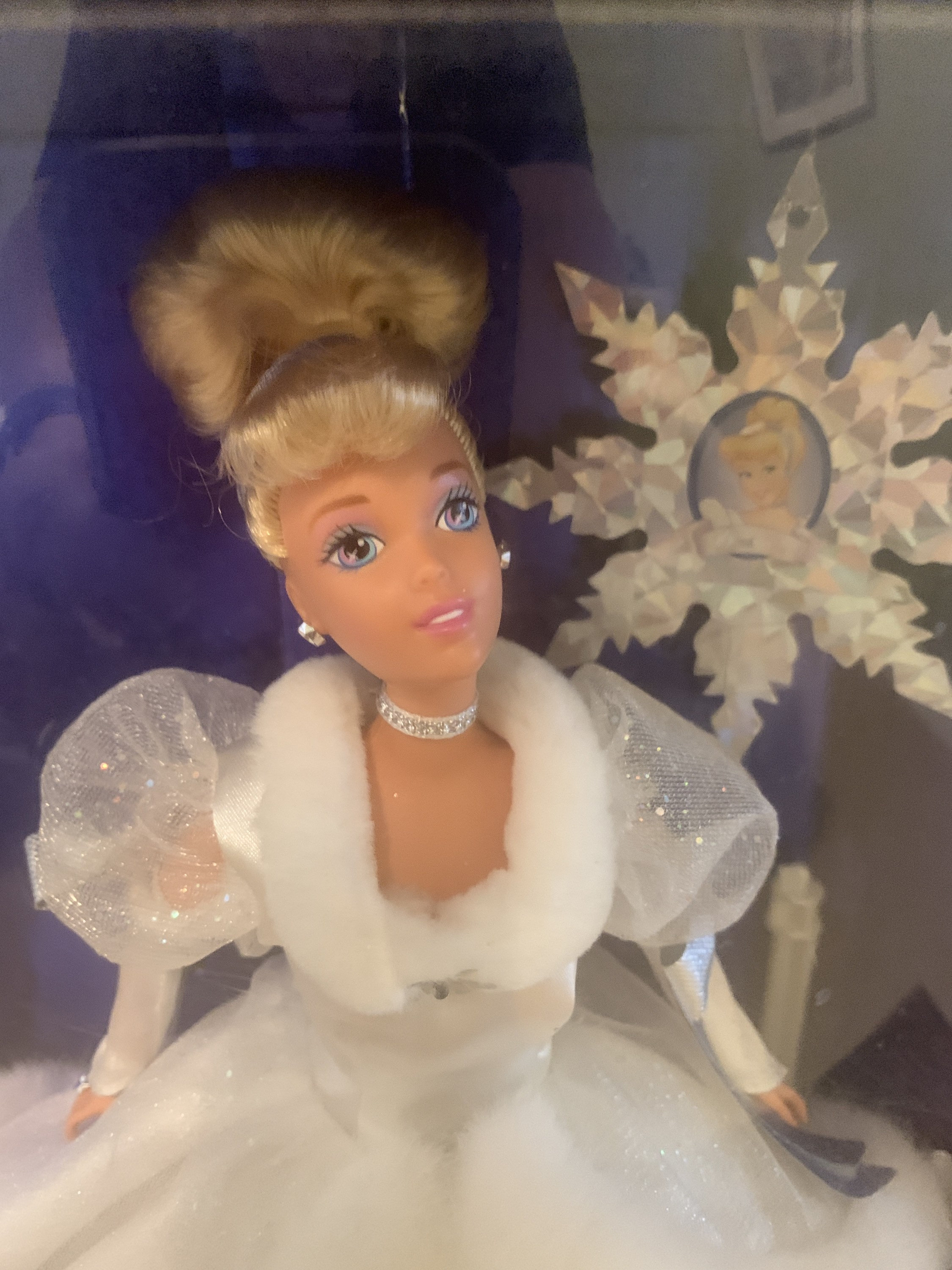 1996 Cinderella Holiday Princess Barbie - Etsy