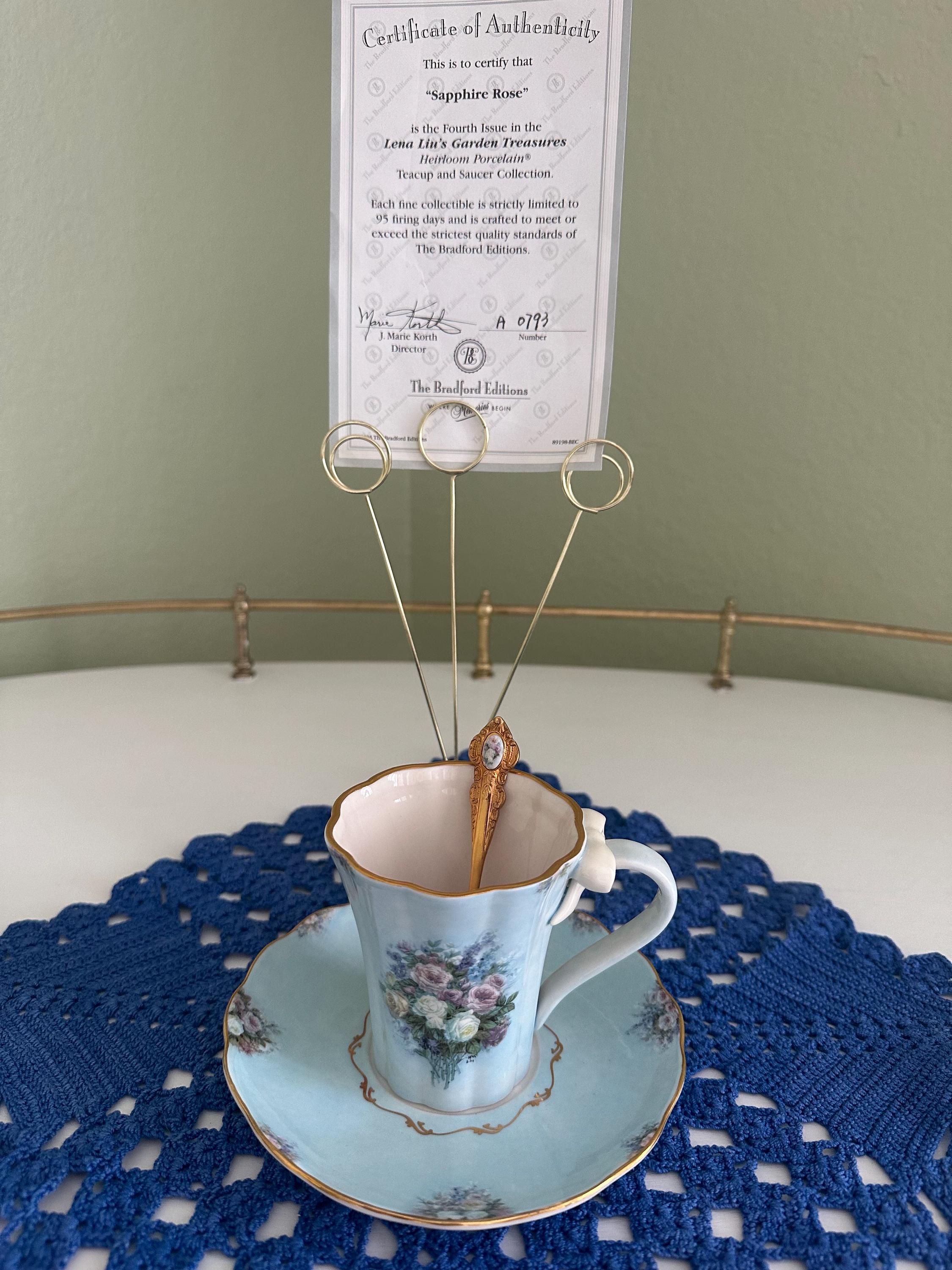 Bradford Edition Tea Set Lena Liu Garden Treasure - Etsy