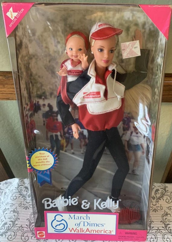 Barbie and Kelly March of Dimes Walk America NIB NEW（並行輸入品） Barbie and Kelly March of Dimes Walk America NIB NEW :