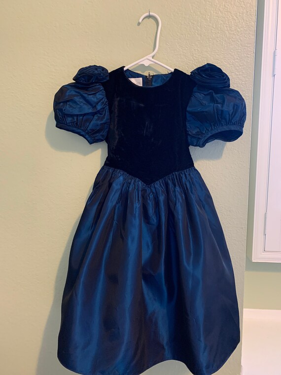 Vintage Jessica McClintock Gunne Sax Girls Dress - image 1