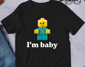 I'm Baby, Funny Meme Shirt, Ironic Shirt, Shirt Joke Gift, Oddly Specific, Unhinged Shirt, Cursed, Gag Gift