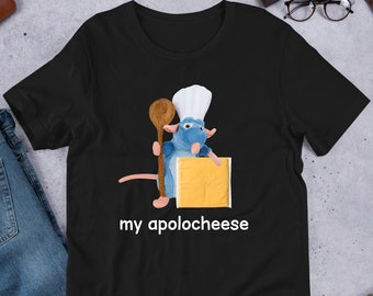 Mi meme de queso de felpa de rata Apolocheese, camisa de meme divertido, camisa irónica, regalo de amante de las ratas, extrañamente específica, camisa desquiciada, maldita, cringe