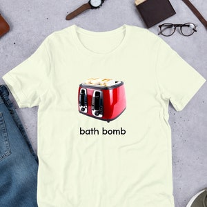 Bath B*mb Toaster, Tax Evasion, Funny Meme Shirt, Weirdcore Clothing, Oddly Specific Tee, Unhinged Design, Cursed, Surreal Meme, Food Meme