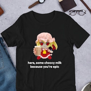 Some Choccy Milk Touhou Fumo Plush, Flandre Scarlet Cirno Marisa Reimu, Funny Anime Meme Shirt, Unhinged Shirt, Waifu Shirt, Touhou Dolls