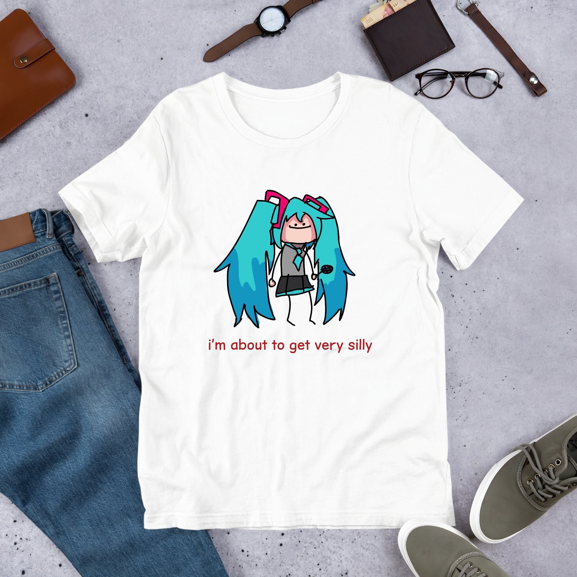 Ich bin im Begriff, sehr lustiges lustiges Anime Shirt zu bekommen / Weirdcore Kleidung / Seltsames spezifisch / Ausgefallenes Shirt / Freches Shirt / Waifu Shirt