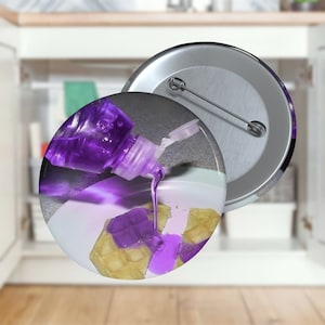 Dish Soap Waffle, Meme Pin Button, Funny Meme Pin, Weird Pin, Joke Gift, Oddly Specific Pin, Unhinged Pin, Cursed Pin, Food Meme