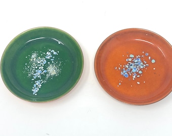 Leon Statham Enamel Dishes