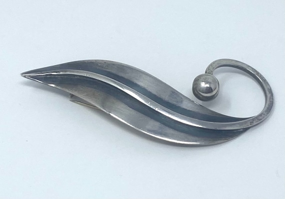 Delfino Lily of the Valley Brooch Taxco Mexico