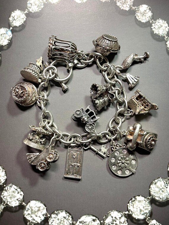 Wedding charm bracelet deals