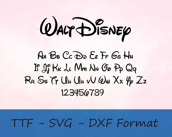 Free Free 113 Disney Letters Svg SVG PNG EPS DXF File