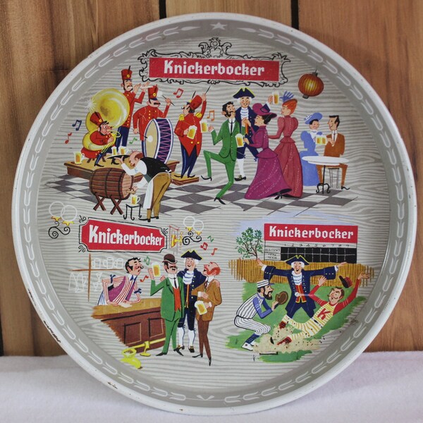 Vintage Knickerbocker Beer Tray