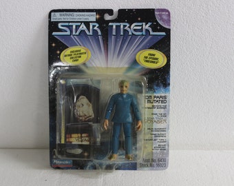 Action Figure Star Trek: Voyager – Tom Paris Mutato (Episodio Threshold) – Playmates 1997, Serie 4, Con Base E Accessori, Collezionismo
