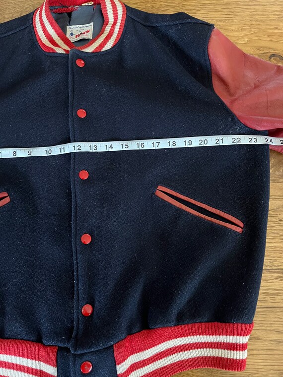 Rare Vtg Varsity Jacket by Butwin - image 2