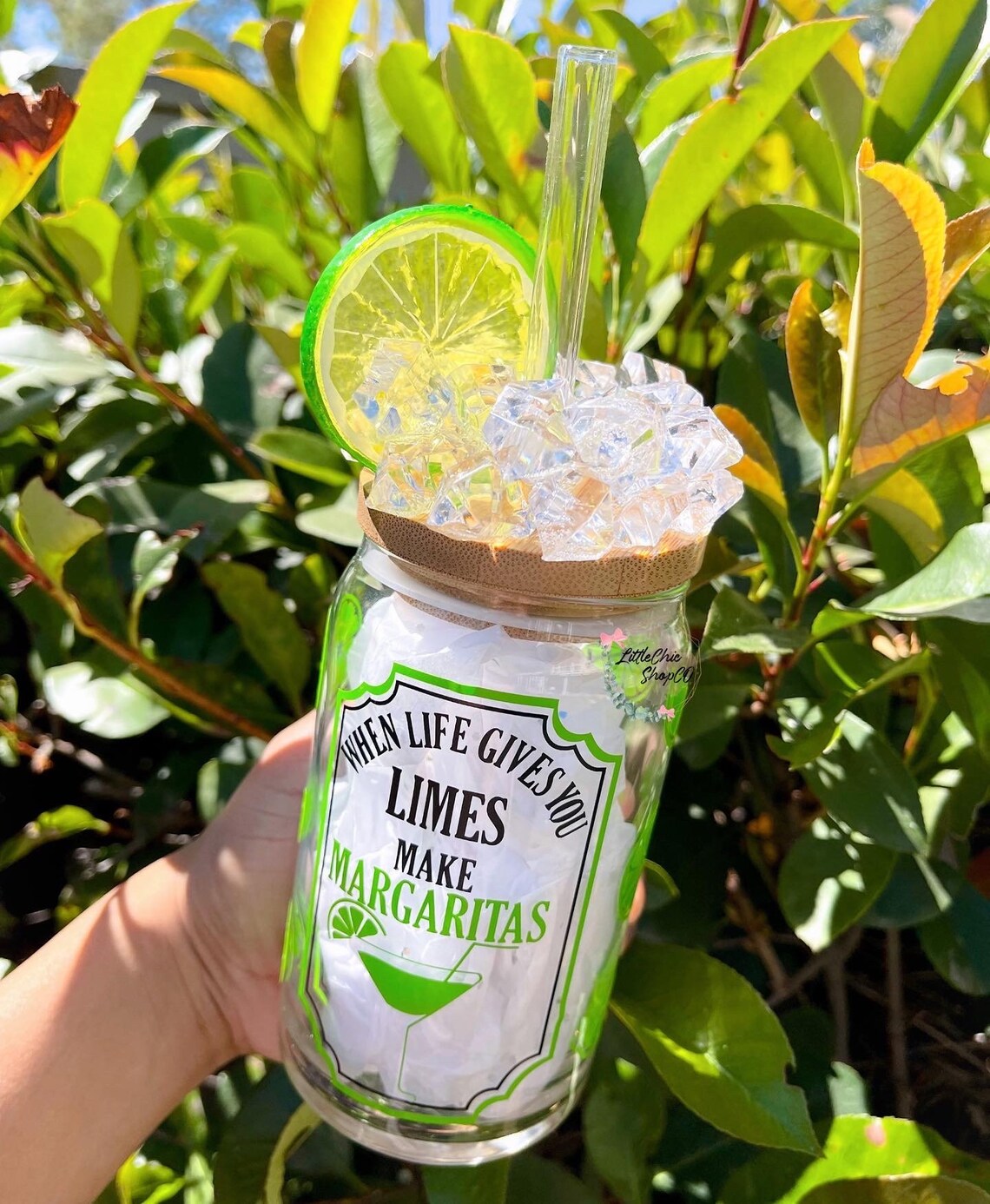 Margarita Glass Cup Margarita Cup Margarita Tumbler Etsy