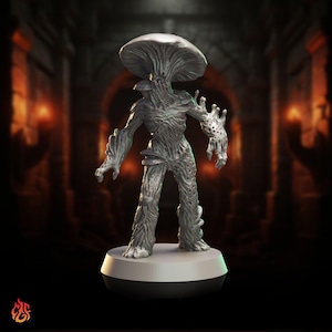 Myconid | monster miniature for fantasy rpg tabletop games, 28-32 mm scale | F458