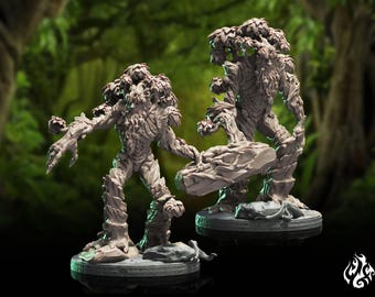Forest Ents | miniature for fantasy rpg tabletop games, 28-32 mm scale | F610