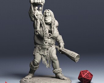 Frost Giant - Unpainted Miniature - Etsy