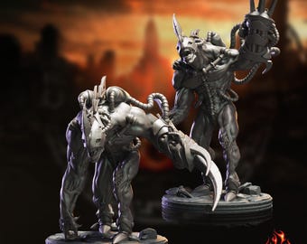Grotesques | miniature for Sci fi, rpg, tabletop games and wargames, 28-32 mm scale | S24