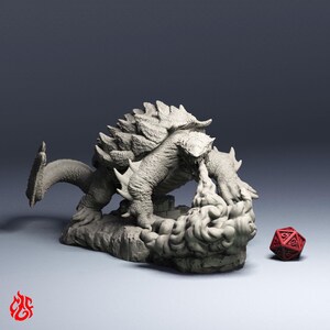 Dragon Turtle | RPG miniatures for DnD tabletop wargames | 32 mm scale | F857