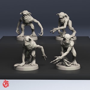 Boggles | miniature for Dark Grim horror fantasy rpg tabletop games, 32 mm scale | F800