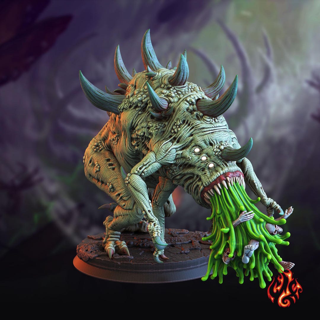 Reaper Miniatures Conjunctivus Eye Beast #02016 | Dark Heaven Legends Unpainted Metal Fantasy Figure | 25mm Heroic Scale