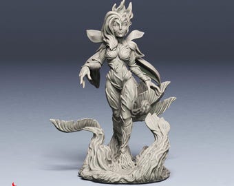 Dryad *| RPG miniatures for DnD tabletop wargames | 32 mm scale | F45