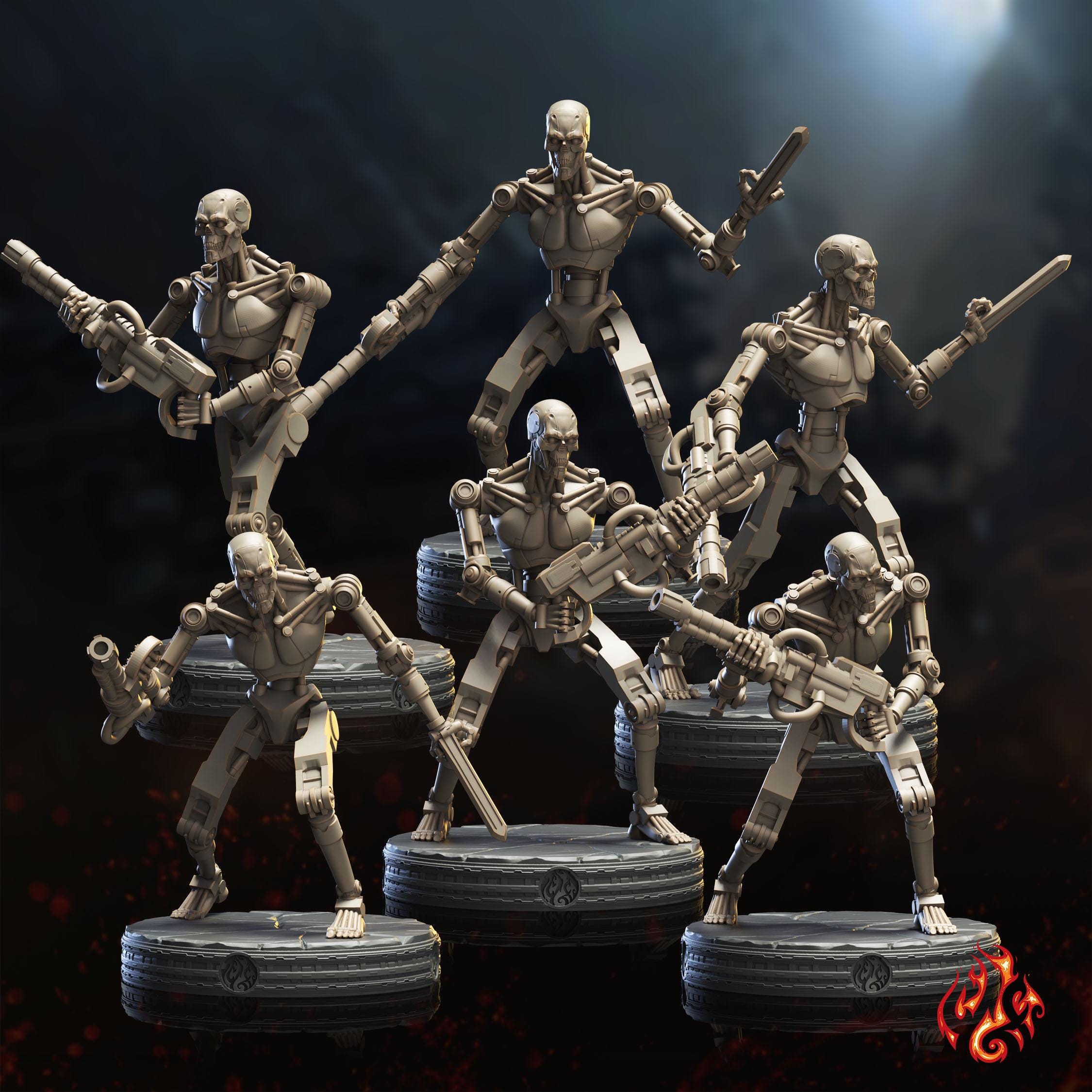 模型製作用品 Necron Warriors_old 模型製作用品 Necron Warriors_old Vintage Warhammer 40k