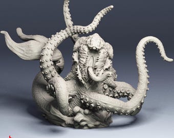 Kraken | RPG miniatures for DnD tabletop wargames | 32 mm scale | F79