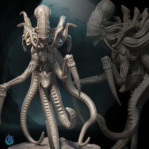 Xenomorph Nilvorax Broodwarden Miniature: Sci-Fi RPG Tabletop Wargame | S2