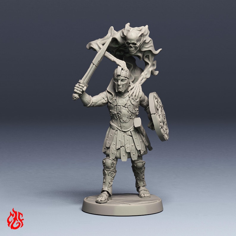 Eidolon | monster RPG miniatures for DnD tabletop wargames | 32 mm scale | F465 image 1