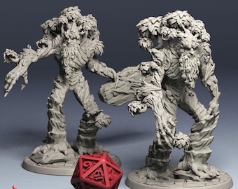 Forest Ents | RPG miniatures for DnD tabletop wargames | 32 mm scale | F610