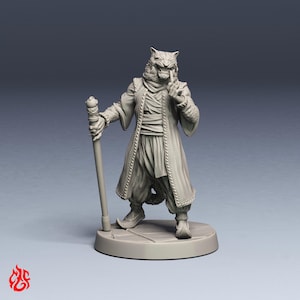Rakshasa */ Miniaturas de rol para juegos de mesa de guerra DnD / Escala de 32 mm / F73