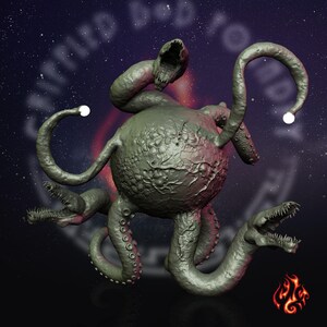 Deepspawn | miniature for fantasy rpg tabletop games, 28-32 mm scale | F305