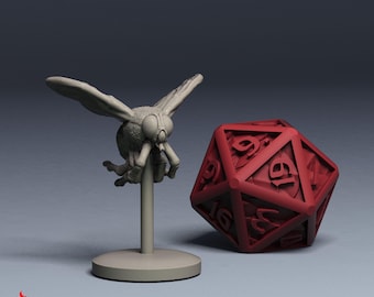 Mosca gigante / Miniaturas de rol para juegos de guerra de mesa DnD / Escala de 32 mm / F958