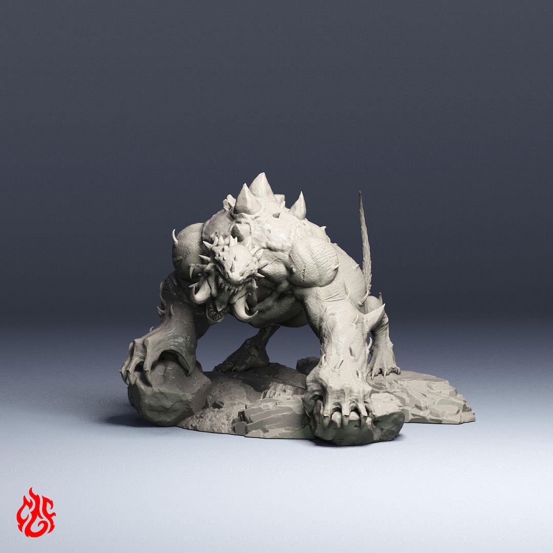 Nightmare Beast | RPG Miniatures for Dnd Tabletop Wargames | 32 Mm ...
