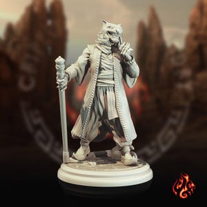 Rakshasa | miniature for fantasy rpg tabletop games, 28-32 mm scale