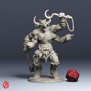 Brutaur Ravager Giant | RPG miniatures for DnD tabletop wargames | 32 mm scale | F540