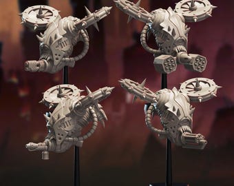 Hell Drones Miniatures: Sci-Fi RPG Tabletop Wargame (28-32mm Scale) | S15