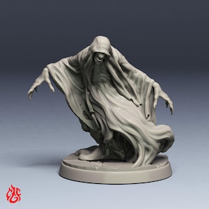 Fantasma de la Tumba / Miniaturas de monstruos para juegos de rol de mesa DnD / Escala de 32 mm / F448 / Halloween