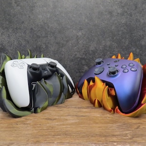 Inferno-handkontrollställ - Xbox Series X/S - Playstation 5 - Unik spelstationsdekor - Legendarisk speldekor - Spelpresent