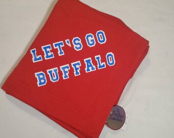 buffalo bills sweatshirt blanket