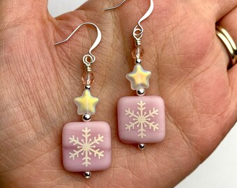 Christmas Gingerbread Man Earrings - Acrylic Cute Cookie Dangle Earrings For Women, Holiday Party Jewelry Gift - View #6