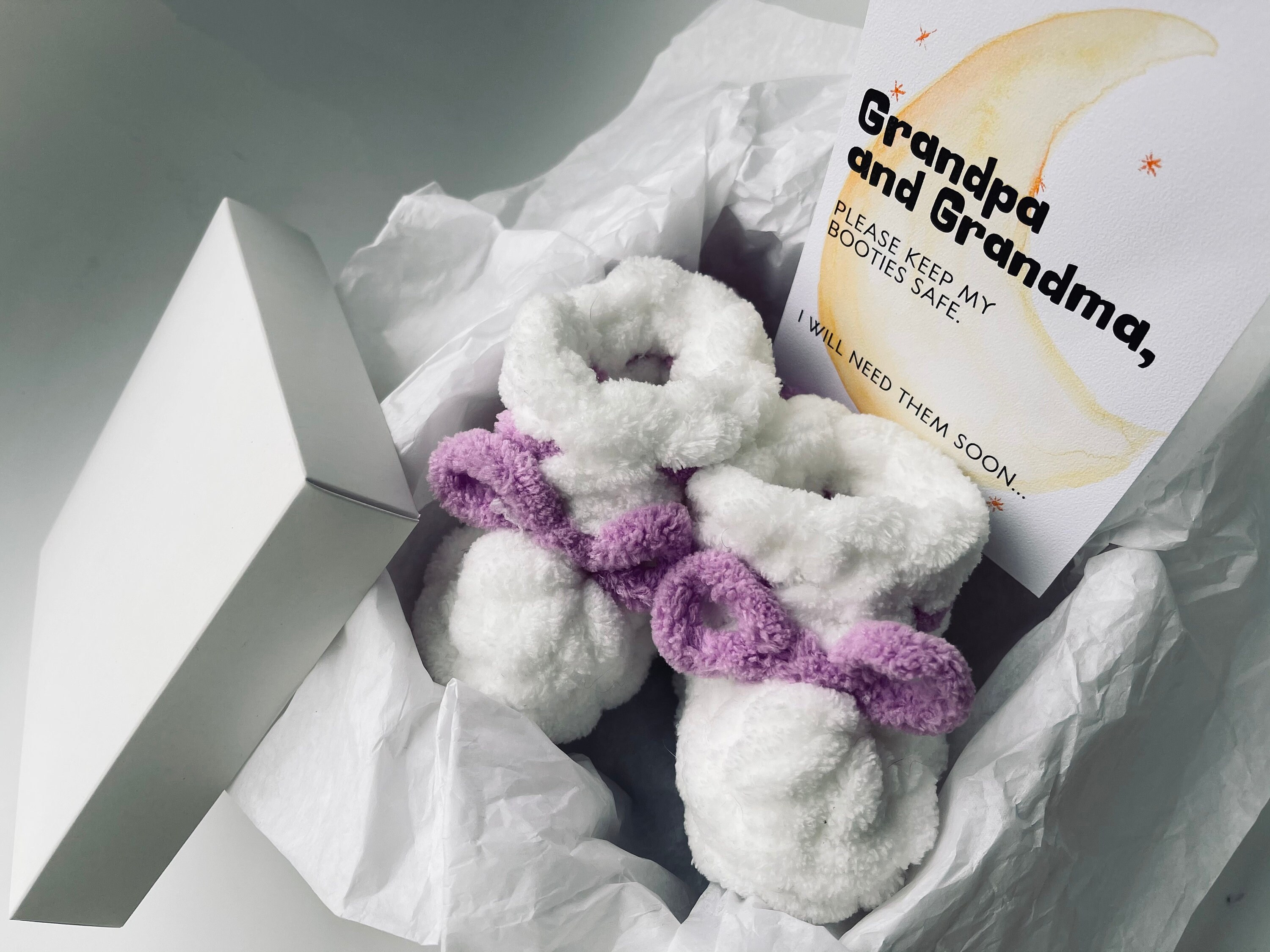 Gender reveal ideas grandparents pregnancy announcement card Etsy