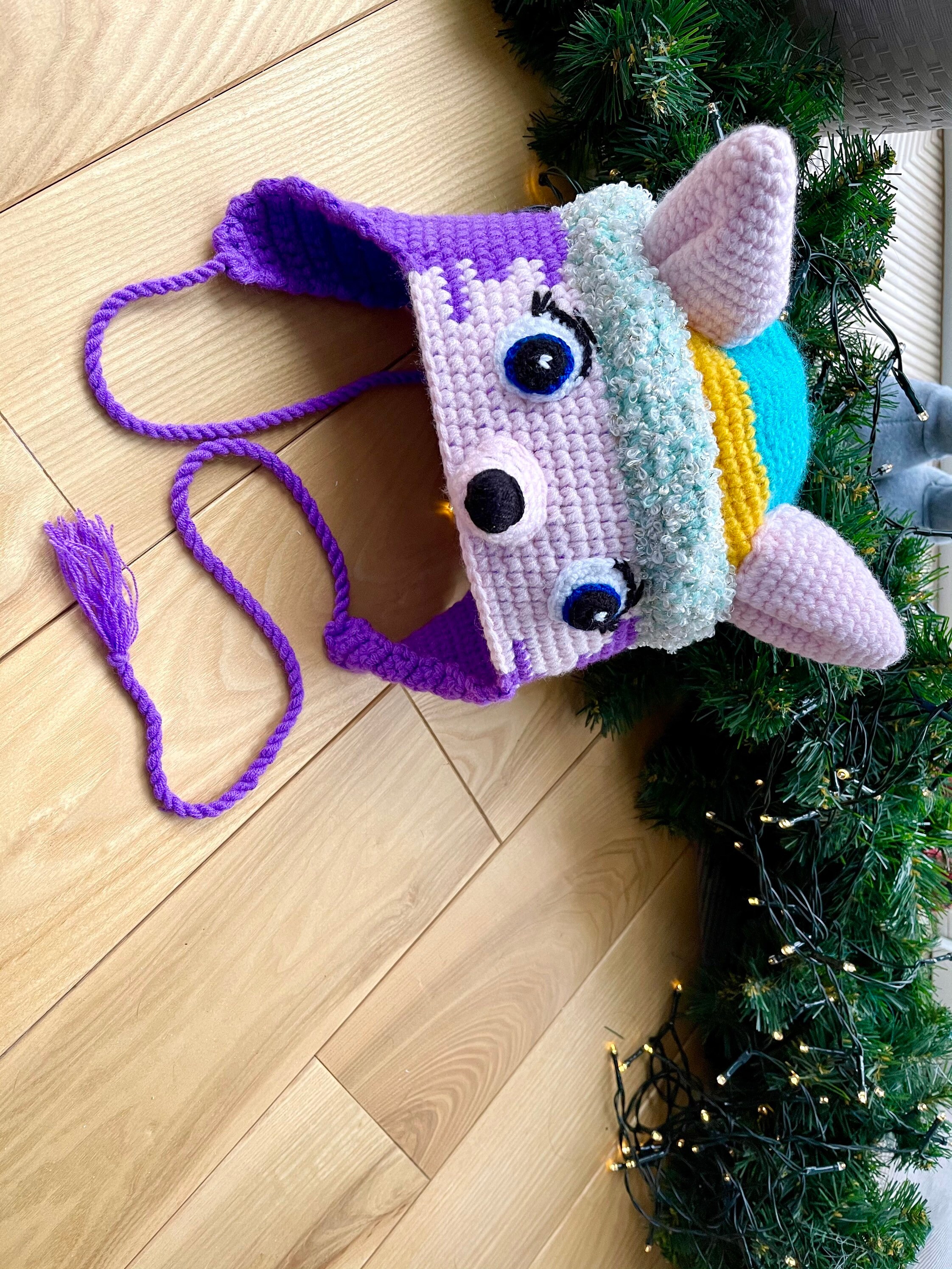 Amigurumi hat pattern. Amigurumi crochet pink hat pattern for Etsy