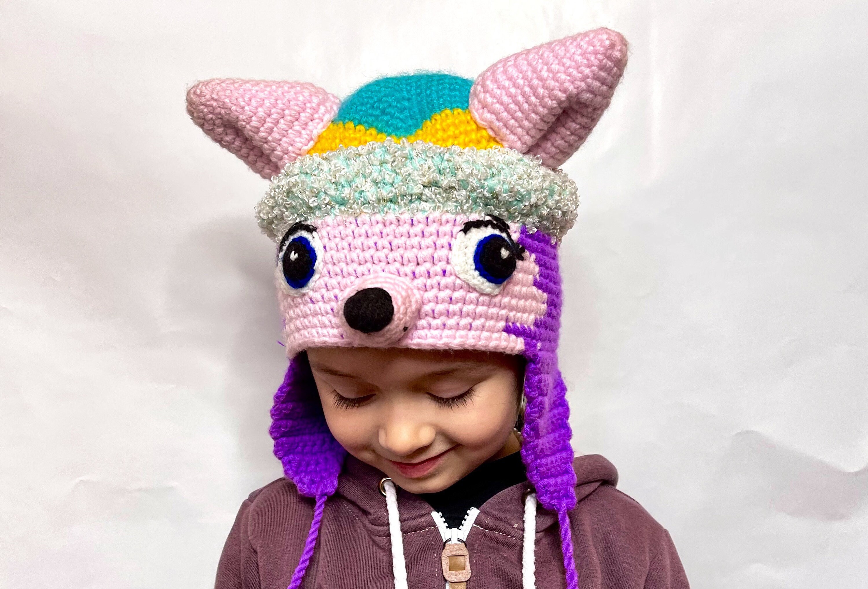 Amigurumi hat pattern. Amigurumi crochet pink hat pattern for | Etsy