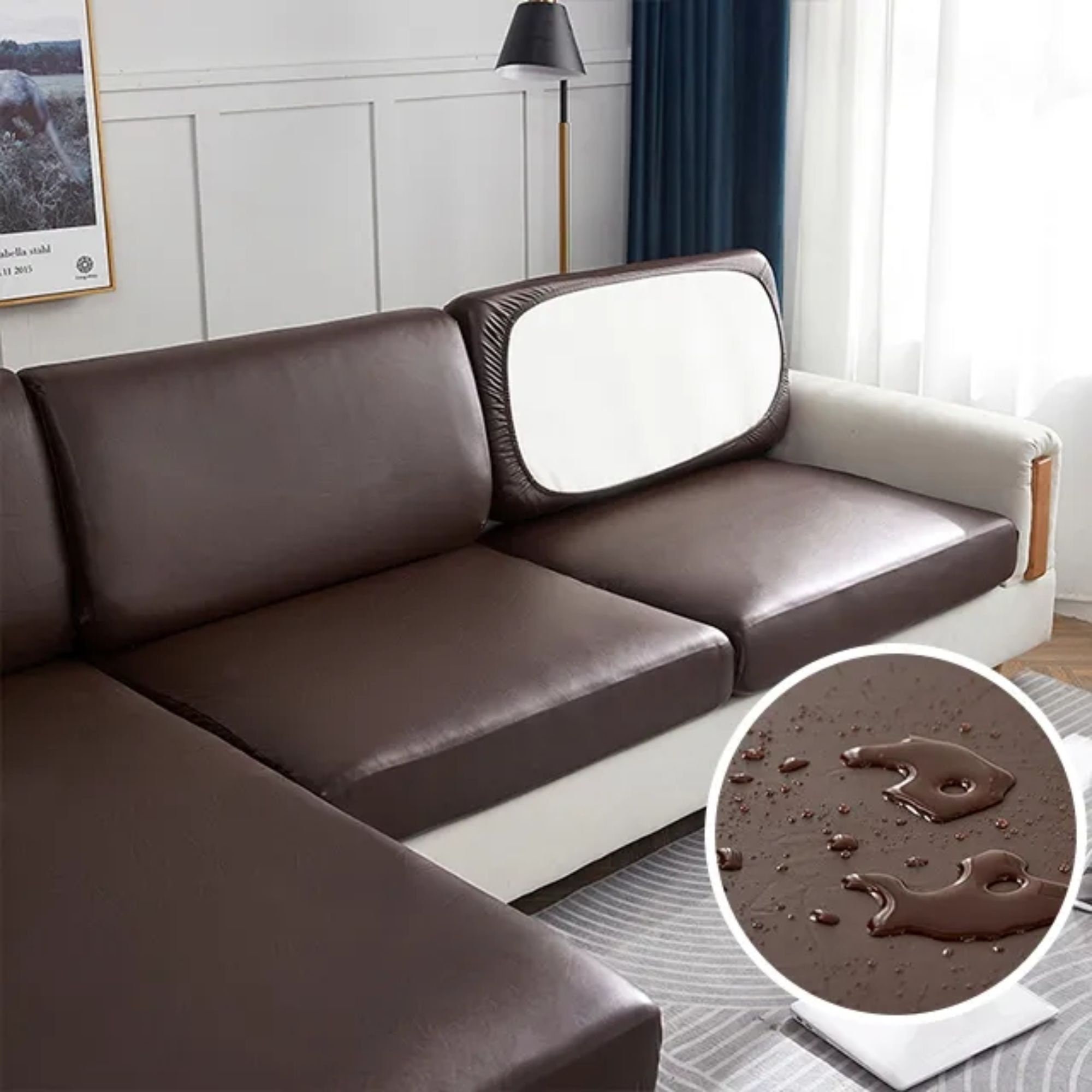 Leather Couch Cover 