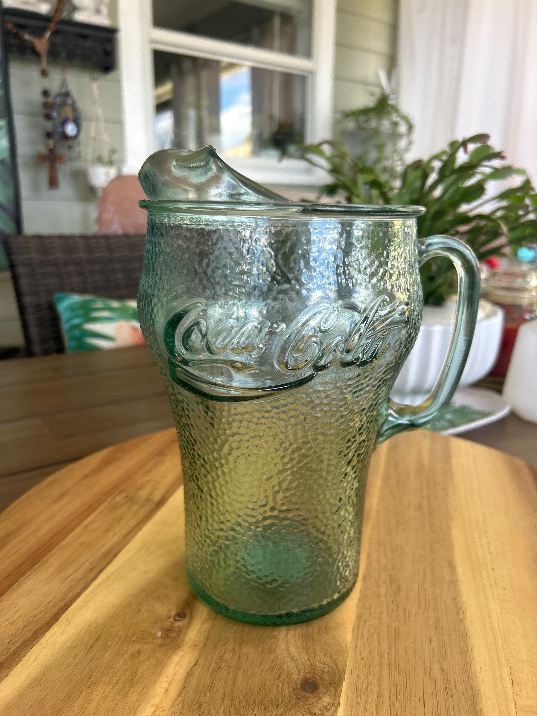 Coca-Cola 大型 ガラスボトル 置物 Large Coke Glass Bottles - Etsy