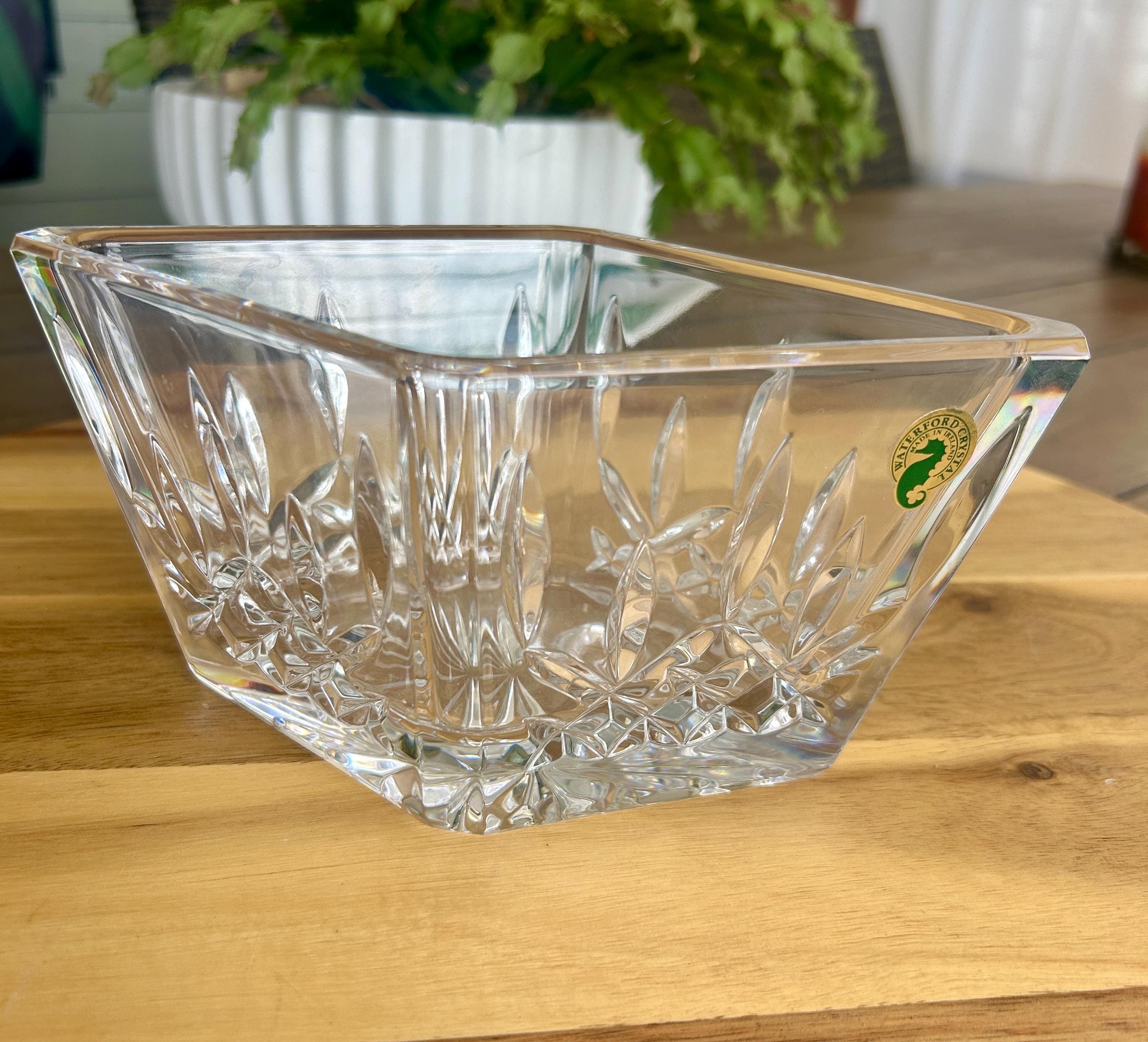 Waterford Crystal Seahorse Bowl - Etsy